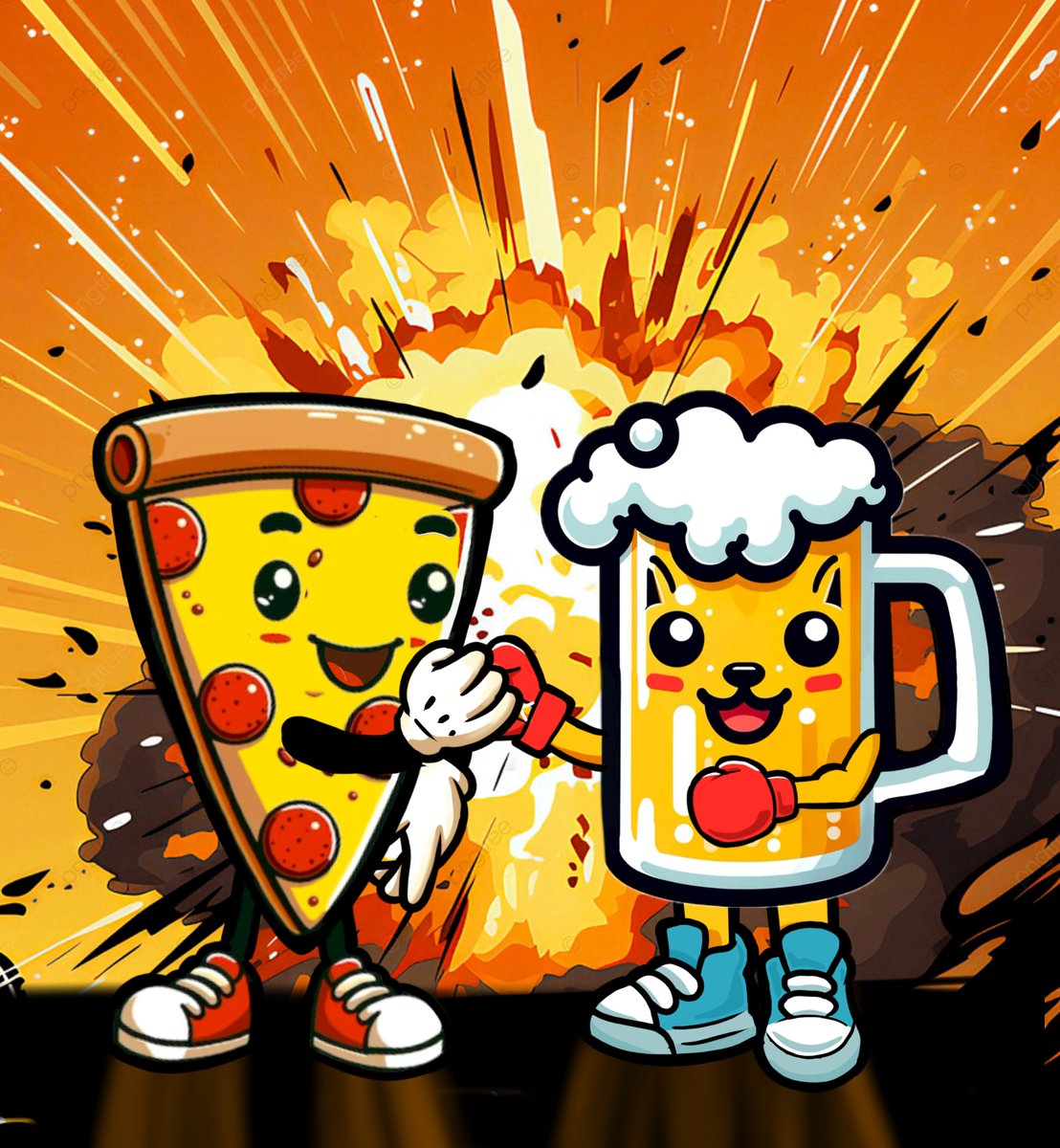 Everyone loves Pizza 🍕
Big cooperation Pizza and Beer 🍕🍺

We will learn from our mistakes, to make both Coins even greater
Increase the Team further and push the whole cooperation to the Moon 🌝
with this insane fast growing community 🚀

Team Pizza and Boxingbeer 🔥
