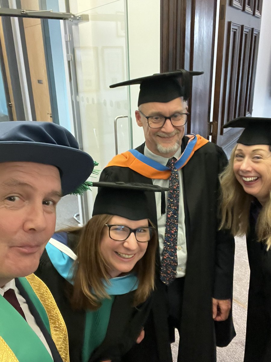 Pleasure and a privilege to preside at <a href="/NTUArtandDesign/">Nottingham School of Art & Design</a> grads this afternoon <a href="/NottmTrentUni/">Nottingham Trent University</a> graduation. Fab graduates; great team