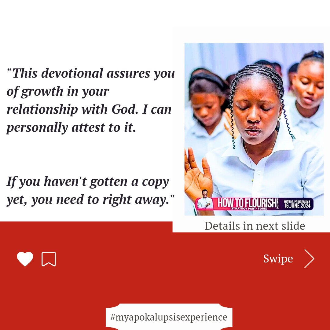Apokalupsisdev's tweet photo. As Children of God, we do not have the luxury of confusion 👌

On today's episode of #myapokalupsisexperience, Amb Ama shares how using the Apokalupsis, revealed Purpose and the true essence of her existence

Thank you @amatakhie for sharing your story, we love you ❤ https://t.co/ANjR1y3Oox