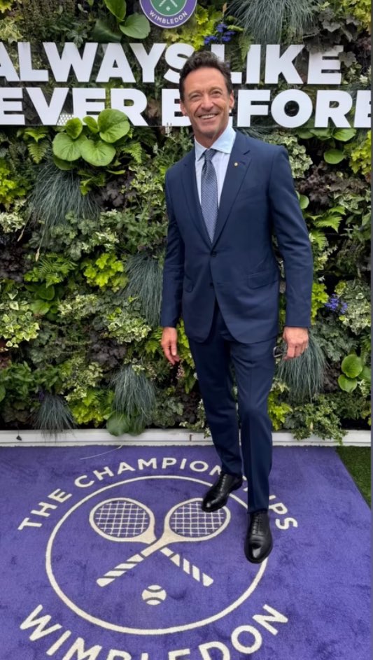 On his tour