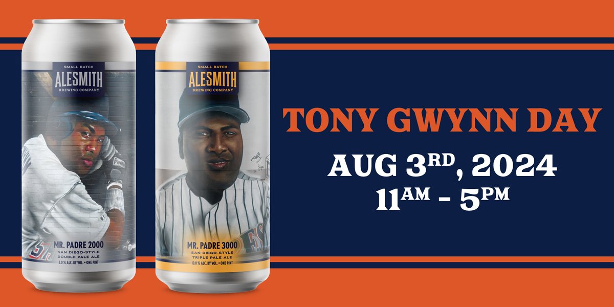 We're excited for August 3rd for our Annual Tony Gwynn Day at the brewery. Thank you <a href="/axios/">Axios</a> for the feature talking about our upcoming release and celebration event. Check out the article for full details. 

axios.com/local/san-dieg…