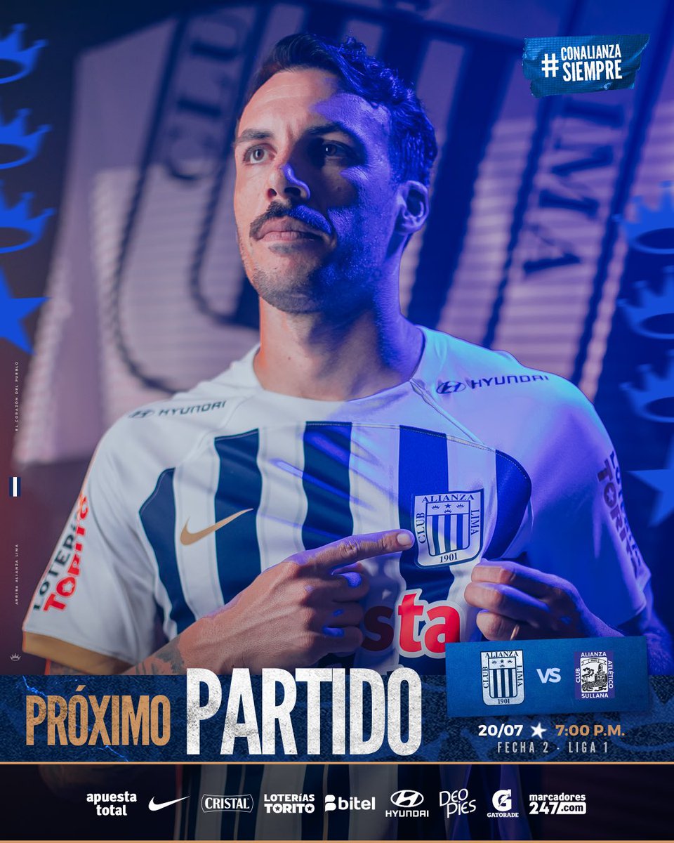 SORTEO🚨
Alianza Lima vs Alianza Atlético 

1 ORIENTE

Sábado 7:00 PM 

Solo tienes que:

 ✅dar RT
 ✅seguirme 

👉El ganador lo anuncio mañana  2pm

Suerte y ¡Arriba Alianza!💙