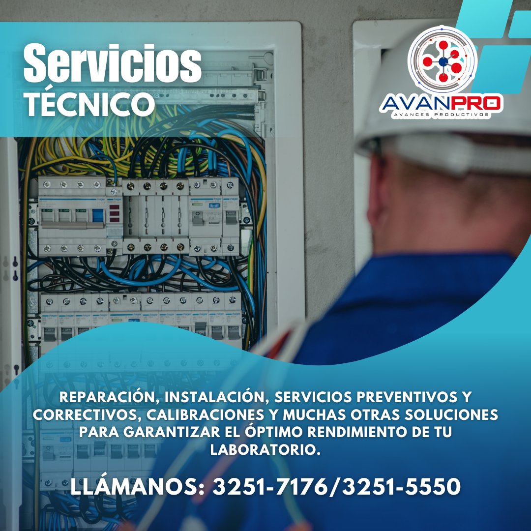 AvanproS's tweet photo. https://t.co/y3201x1g9b se pone a su disposición con servicio técnico para todo tipo de laboratorios.
Mantenimientos preventivos y correctivos de distintos equipos y mucho más

Contactanos
 #laboratoriosguatemala #controldecalidad #ingeniería #laboratorios #guatemala https://t.co/LIiaNb3MK9