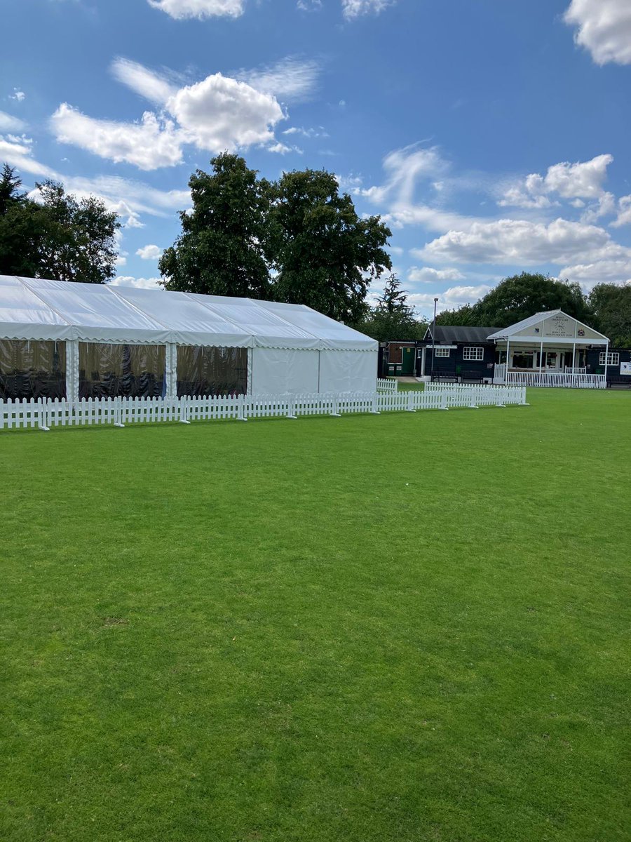The nice weather this week has let me crack on with preparation for <a href="/BexleyCC/">Bexley CC</a>  Cricket Week, starting with our 1st XI at home to <a href="/MinsterCricket/">Minster Cricket Club</a> tomorrow on Ladies Day.

Eight games in eight days... bring it on 🏏☀️

#infront