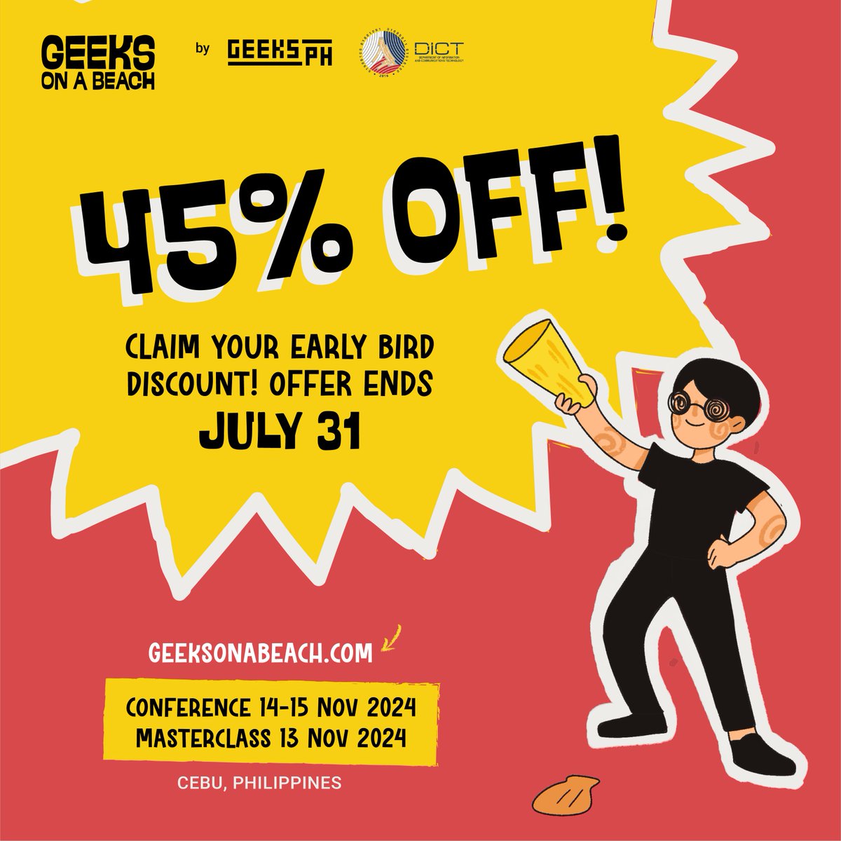 Geeks on a Beach tweet media