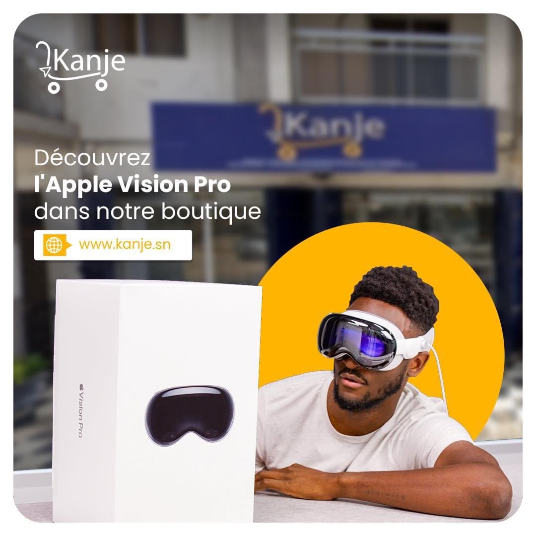 KanjeSn's tweet image. Découvrez et achetez l'Apple Vision Pro dans notre boutique.🏪🚀💯

Cliquez vite pour acheter et profiter des meilleurs prix. ⬇️

🌐 urlr.me/bVQWF

#applevisionpro #kanje #danslefutur #showroom