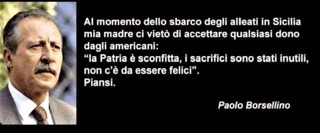 RiccardoMonaco9's tweet photo. Borsellino Uomo di Destra Sociale
Senza aver mai fatto delle sue idee politiche una moda ma solo Identità.
Eroe Nazionale che ha lottato contro la Mafia dando la vita per rendere il nostro paese migliore.
ONORIAMO
#Borsellino 🇮🇹
#Fuan #Msi
_
#viaDAmelio #19luglio #mafia #l https://t.co/ziVtWaP7ga