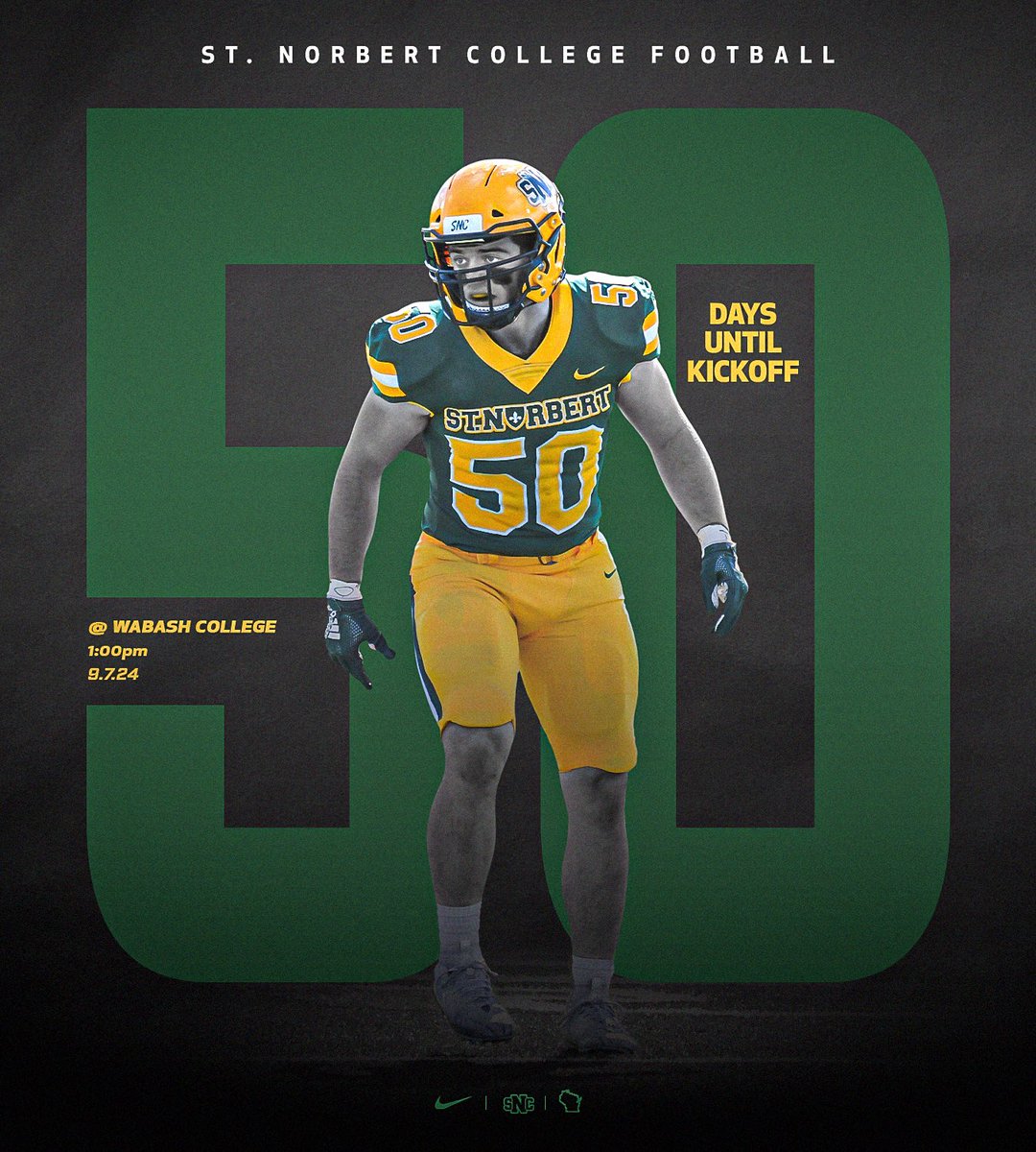 SNCfootball's tweet photo. 50 days ⏳

🟢⚔️🟡
#GoGreenKnights https://t.co/hg3OaMlCrj