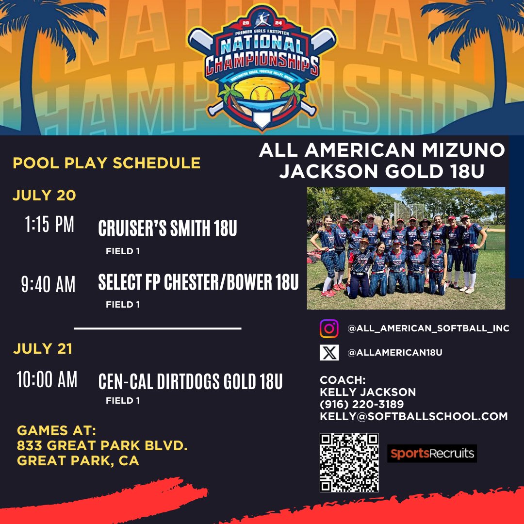 RBartholomew3's tweet photo. @montanez_22 Congratulations Coach Montanez!! If you’re in SoCal this weekend, come watch our team! 🥎🌴😎 https://t.co/T4wpz1bA4y