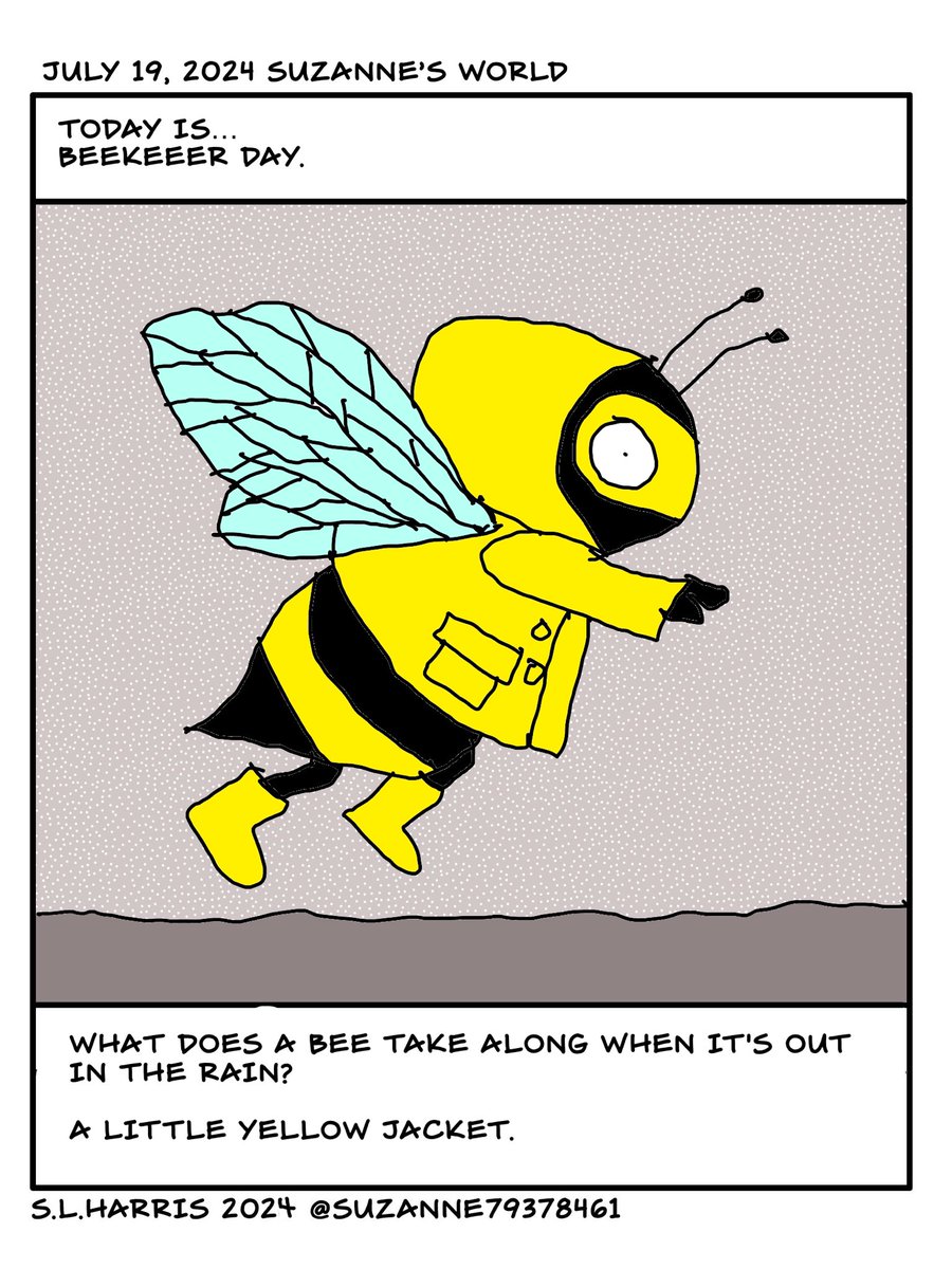 Suzanne79378461's tweet photo. #BeekeeperDay #Bee #Rain https://t.co/b9HKdMIzaG