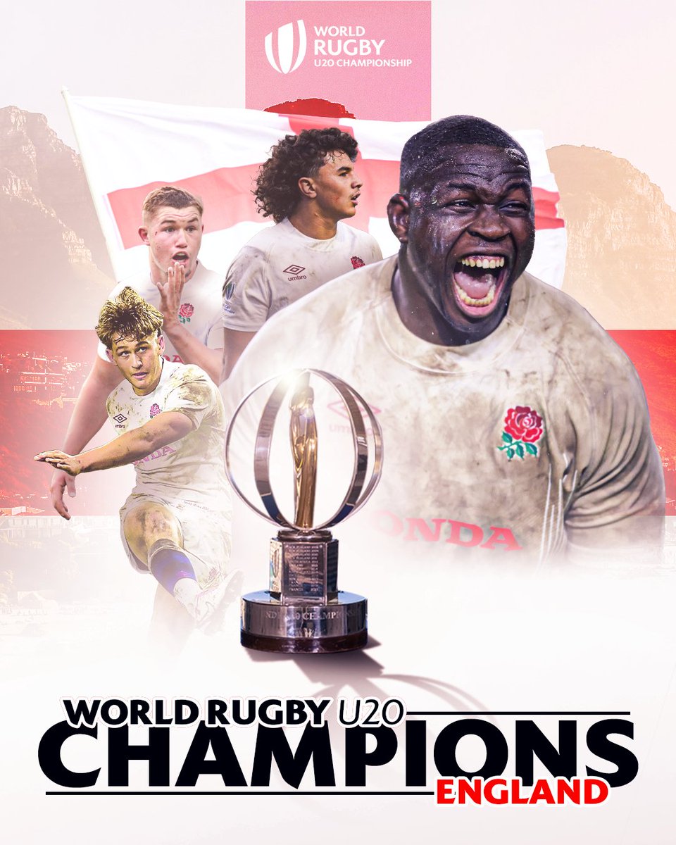 U20チャンピオンシップはイングランドが優勝。非常に笛やTMOの多い試合