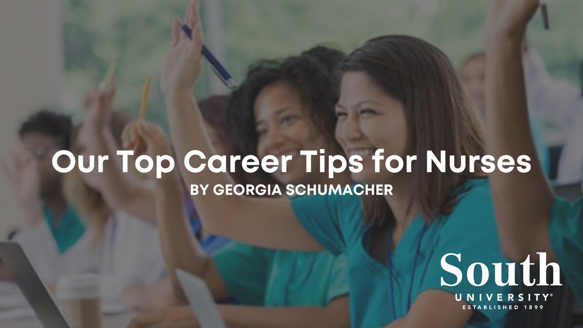 Looking to start moving up in your #nursing career? Check out this article, #Nursing #Tips How to Grow in Your #Career written by Georgia Schumacher 
📣 Strong #Communication Skills 
🤝 Seek #Mentorship 
💼 Set Professional #Goals 

Read the article here:
hubs.li/Q02Ctvpt0