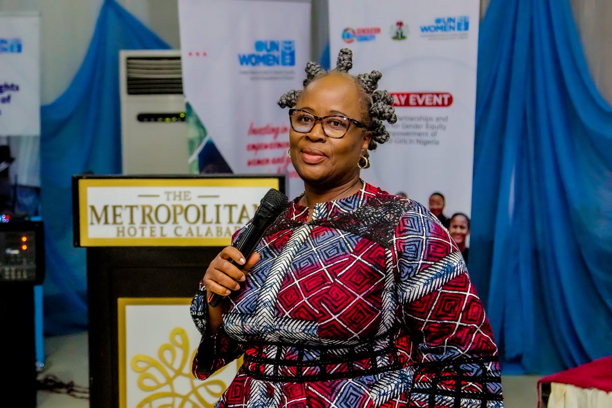 unwomenNG's tweet photo. Today, @unwomenNG held its first Open Day event in Nigeria, showcasing its project's and partners' work and calling for the escalation of #GEWE interventions in the Nigeria and the South-south. In attendance were representatives of the government, CSOs, private sector and media https://t.co/9uxN5mcfO2