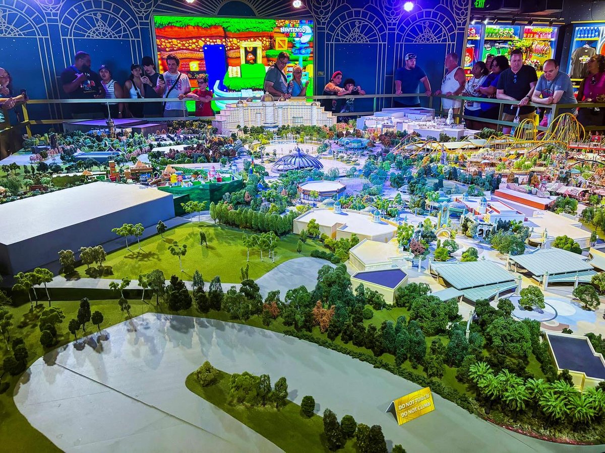 orlandowithco's tweet photo. The Epic Universe Preview Center was so fun to see! The scale model is impressive and overall the best way to describe it is epic 😂😁 Can’t wait to see it all in person!

📍 CityWalk at Universal Orlando Resort https://t.co/Bfeba0DUHo
