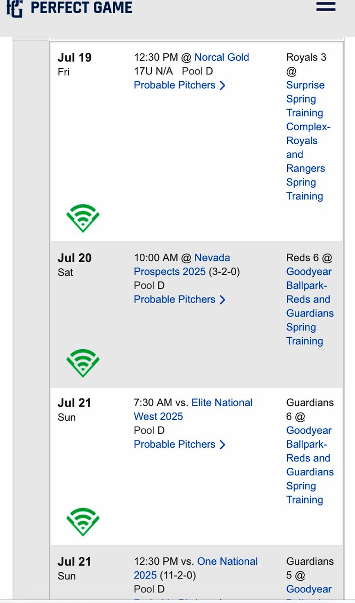 MasonMoore2025's tweet photo. THIS IS MY 17u WWBA WEST NATIONAL CHAMPIONSHIP SCHEDULE!!! https://t.co/t0yYnh1IjC