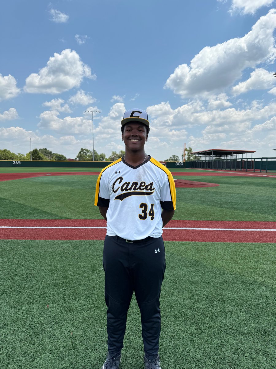 #FiveToolWS F: <a href="/TheCanesSW/">Canes Southwest</a> Futures Black 10, Cooperstown Cobras 15U Gray Hilton 1
PoG: Zach Antoine 5 IP, 3K, ER