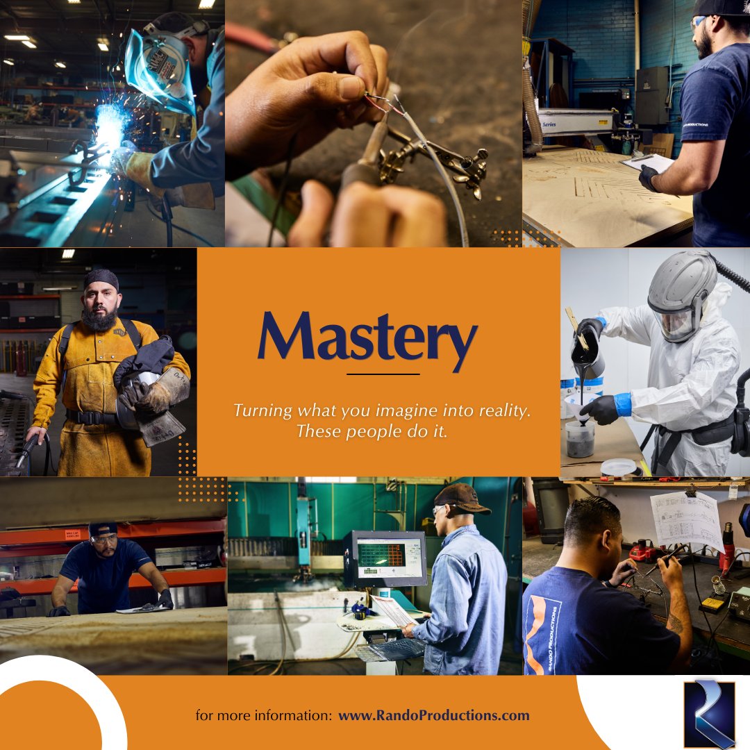 RandoProduction's tweet image. At the heart of every creation are the hands that passionately and precisely turn dreams into reality. 🌟 Our craftsmen are true artists, dedicated to every detail.