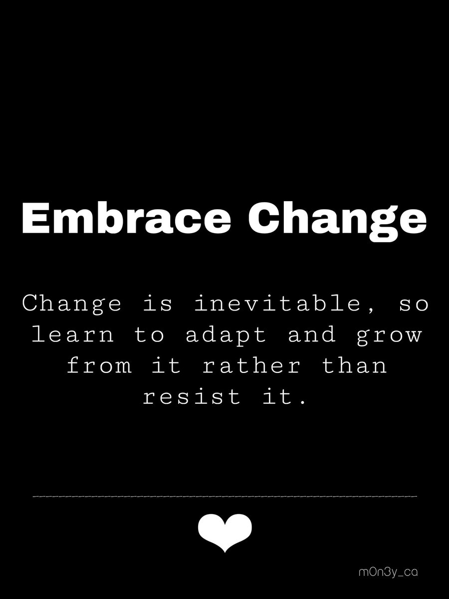 m0n3y_ca's tweet photo. 10 Life advices that you need in your life 🪴 #LifeLessons #lifestyle 

1. Embrace Change https://t.co/GDXdLp0pd3