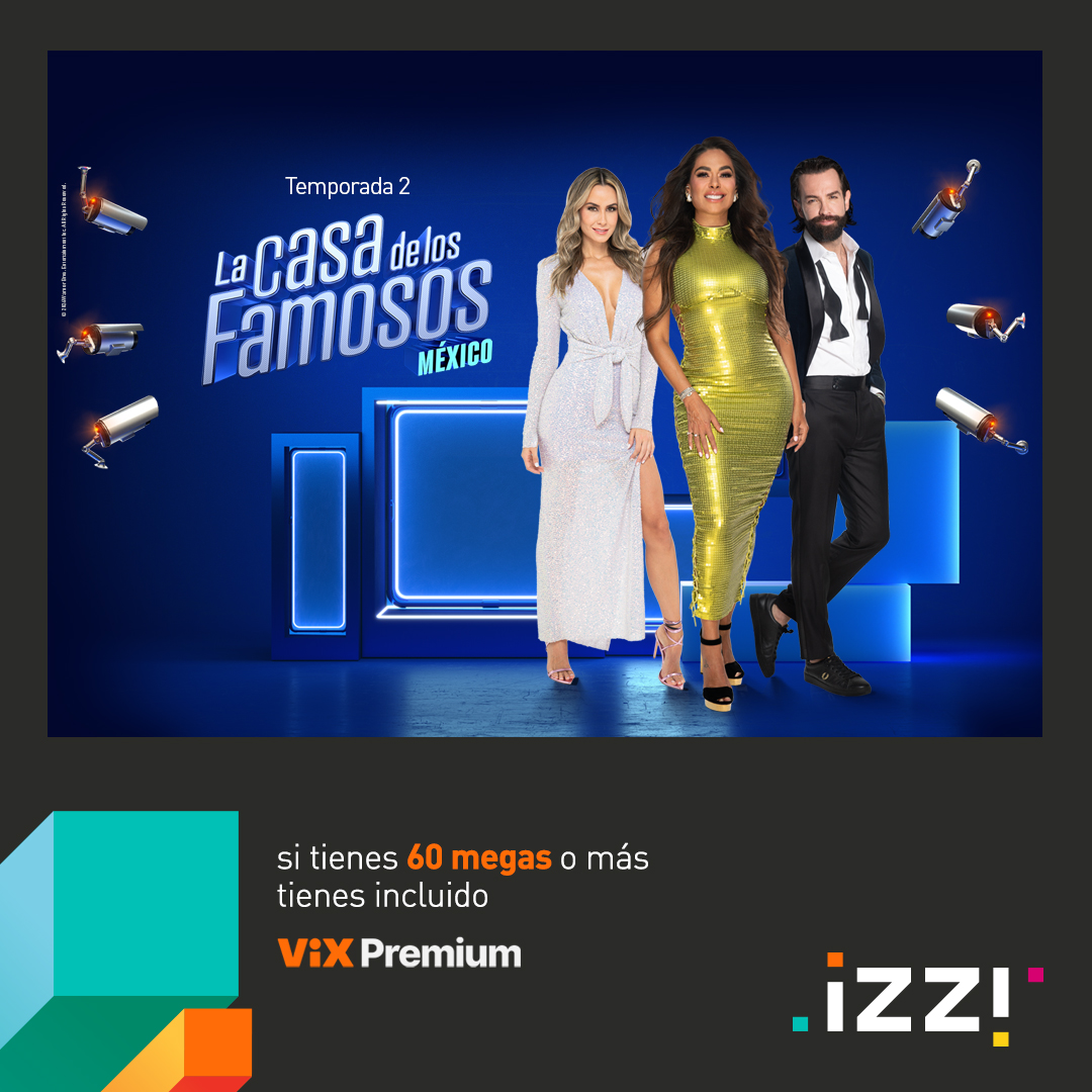 izzi_mx's tweet photo. #LaCasadelosFamososMx regresa con nuevas reglas y con nuevos chismes 🔥 ¿Quién será el campéon? #ViXenizzi https://t.co/8E6vCanlqs