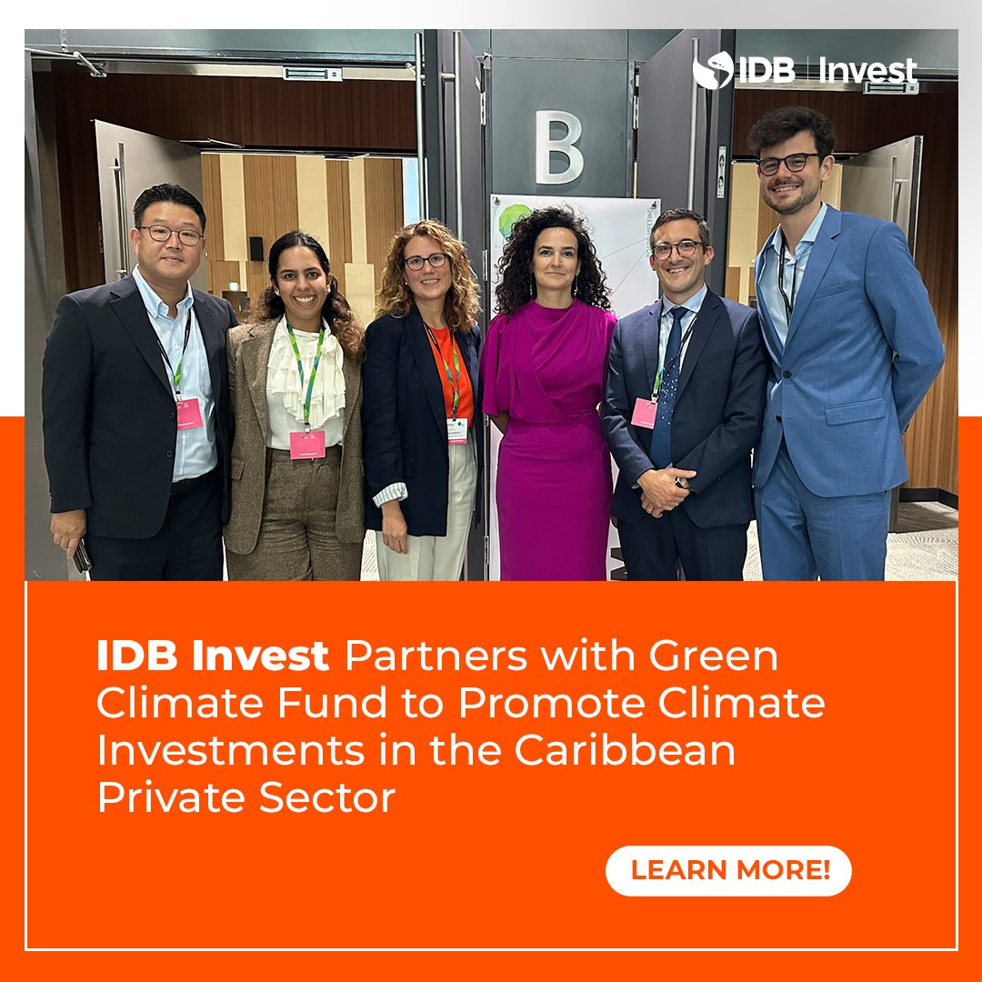 We are thrilled to announce the Caribbean Net-Zero and Resilient Private Sector Program with <a href="/theGCF/">Green Climate Fund</a> , providing up to $118.9M to reduce emissions and promote climate resilience in the #Caribbean. Learn more: lnkd.in/es9pCH2A