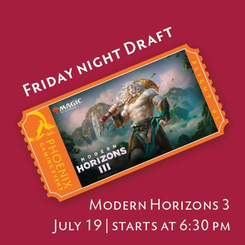 Have you drafted enough #MTGMH3 Yet? We've got one more draft before Bloomburrow tonight at 6:30 PM! Register online or in person, and draft some fetches and Nadu's (and score one of those nifty Sakura Tribe Elders!)

buff.ly/3Y6spsR