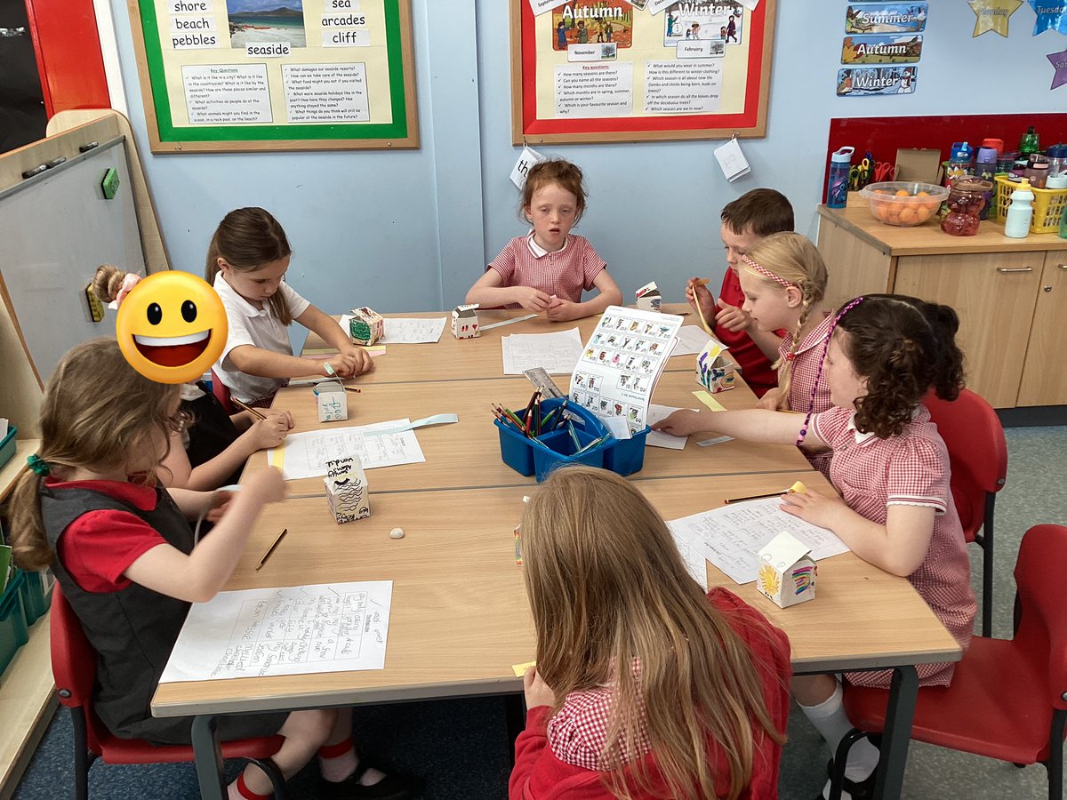 TheEllisY1's tweet photo. We read a poem called The Magic Box by Kit Wright and then we created our own magic boxes, thinking carefully about things we would put in such as the feel of a hug, my sister’s smile, the smell of chocolate. https://t.co/sAvzOs1h9I