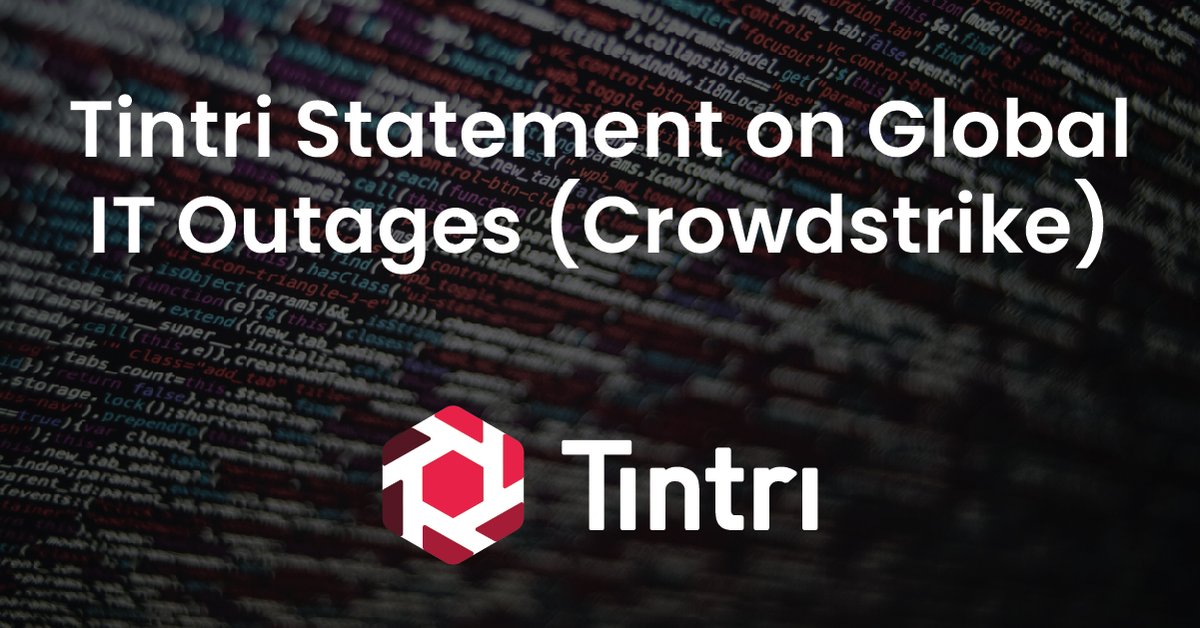 Tintri's tweet photo. At Tintri, our foremost priority is to ensure our clients can resume normal operations as swiftly as possible. Our dedicated support team are actively working to restore IT operations to their pre-incident state. Read more: https://t.co/7EkT3bBmHm https://t.co/D8xQC48ytn