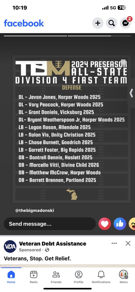 Senior season loading!!  
Can’t wait to run it back! Very appreciative of the preseason All-State nods <a href="/alex_pallone/">Alex Pallone</a> <a href="/PrepRedzoneMI/">Prep Redzone Michigan</a> <a href="/BigMadonski/">Big Madonski</a>
‘23 state championship   ✅
3.77 GPA  #3 in HS class. ✅
‘23 All-OAA White 1st Team LB ✅
‘23 Playoffs All Region ATH/LB ✅
‘24