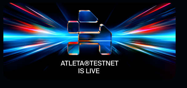 treazemi18's tweet photo. 🚀 Big updates
Excited to announce to you,  Atleta Tesnet is Live!
Check Thread 👇👇
 Follow and like and repost thread 
 #AtletaTestnet #Blockchain #CryptoCommunity https://t.co/dfKu6P0fWI