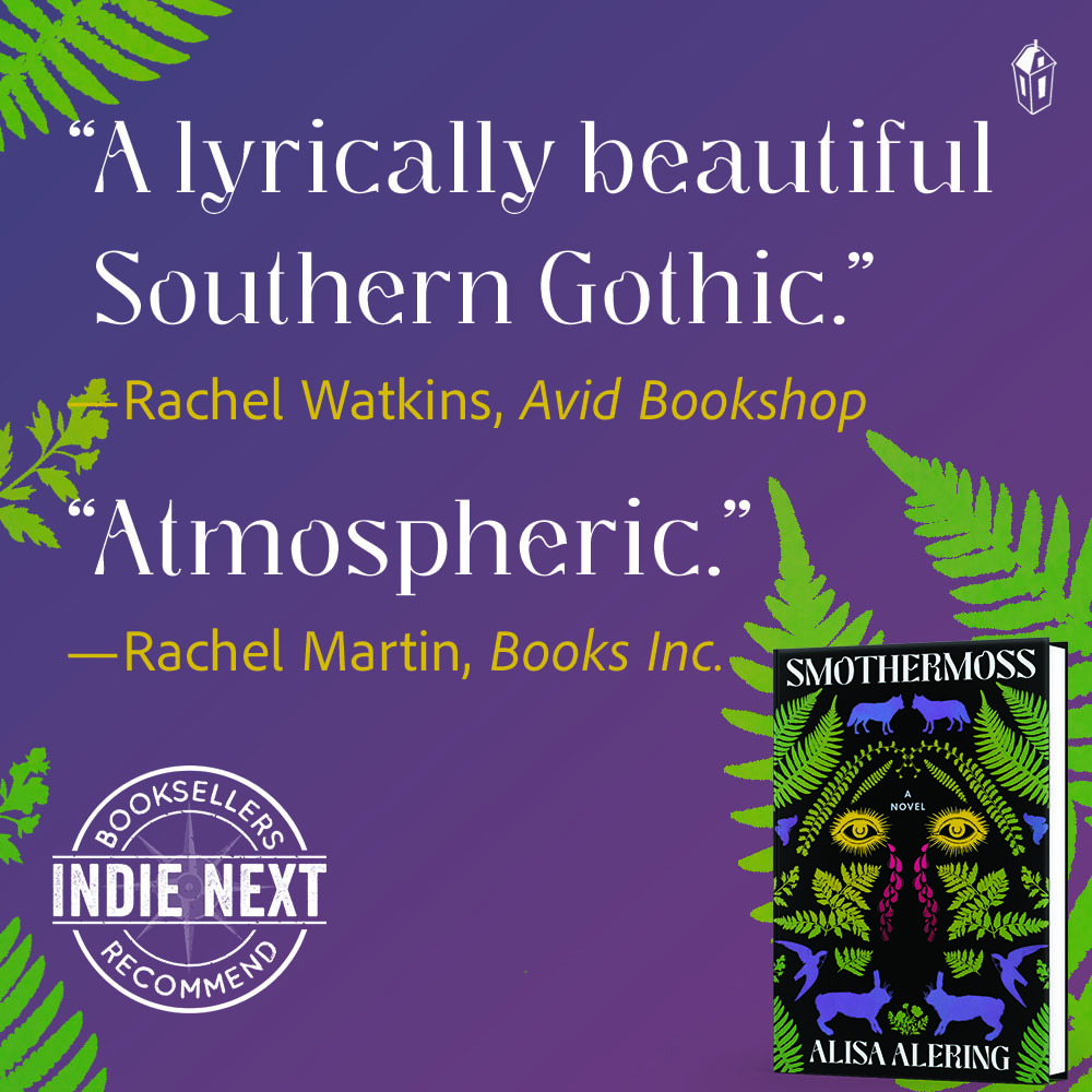 Tin House (@tin_house) on Twitter photo Smothermoss by <a href="/alering/">Alisa Alering</a> is an August #IndieNext Pick!
🌿⛰️✨
bit.ly/Smothermoss
Thank you indie booksellers!
<a href="/ABAbook/">American Booksellers Association</a> Smothermoss by <a href="/alering/">Alisa Alering</a> is an August #IndieNext Pick!
🌿⛰️✨
bit.ly/Smothermoss
Thank you indie booksellers!
<a href="/ABAbook/">American Booksellers Association</a>