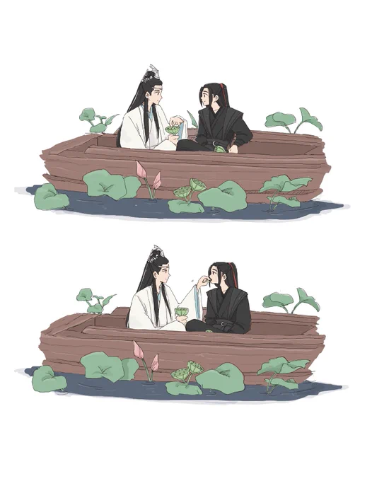 Lotus lake scene extended#theuntamed #mdzs #wangxian 