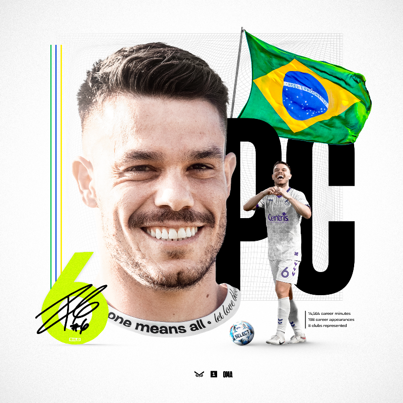 Union_Omaha's tweet image. 🗣️ After 11 years as a pro, eight clubs represented and over 14,000 minutes played, midfielder PC announces today his retirement from the game, effective immediately.

Thank you for all you've given us this season and your leadership on and off the pitch. 🖤🤍

#OneMeansAll