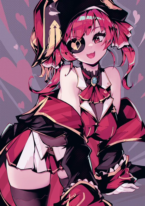 Houshou Marine, for sure a popular choice on patreon a while back~!#マリンのお宝 