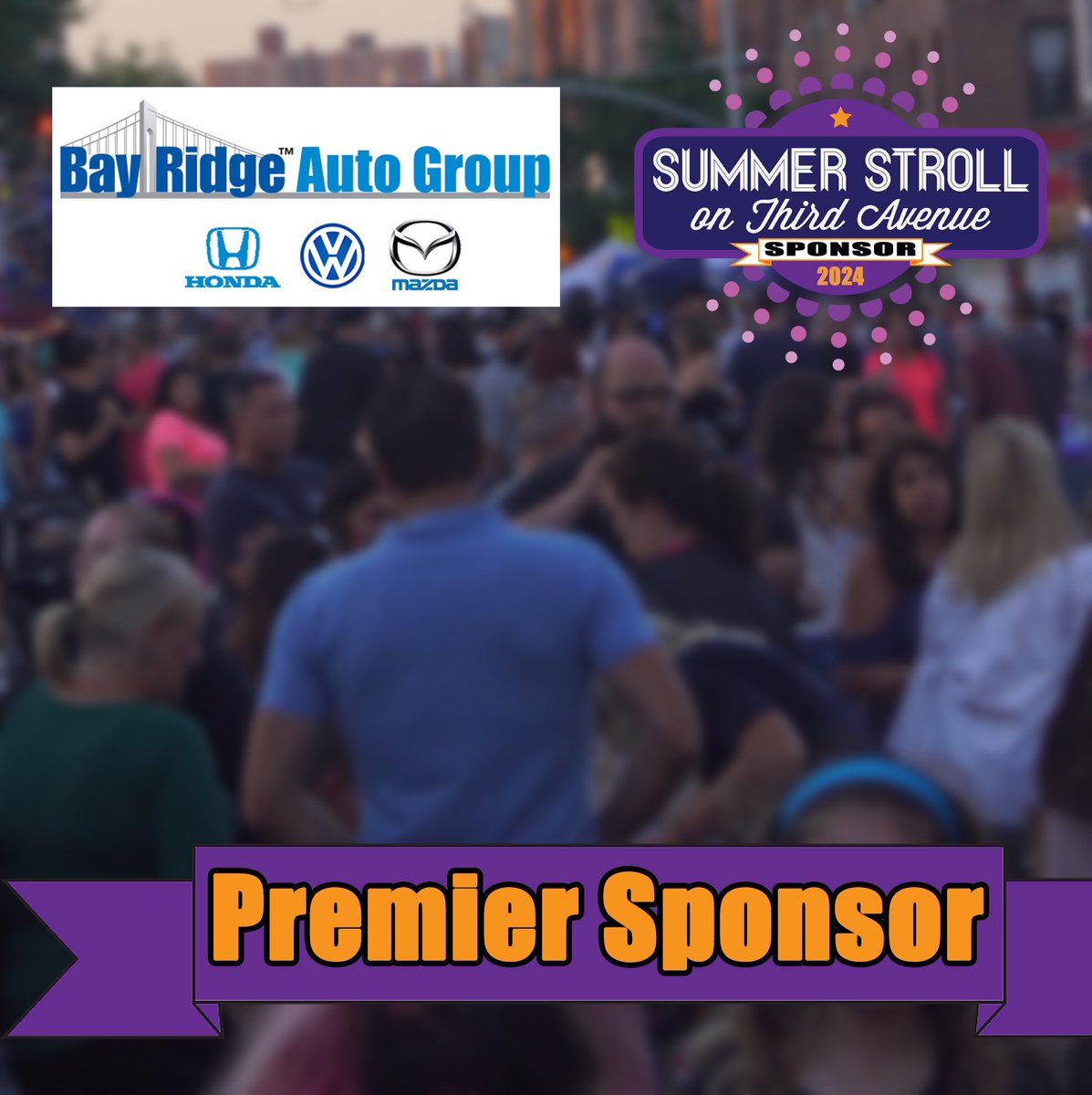 Summer Strollon3rd (@summerstroll3rd) on Twitter photo Sincere thanks to #PremierSponsor <a href="/bayridgehonda/">Bay Ridge Honda</a> for supporting the 2024 #SummerStrollon3rd! Sincere thanks to #PremierSponsor <a href="/bayridgehonda/">Bay Ridge Honda</a> for supporting the 2024 #SummerStrollon3rd!