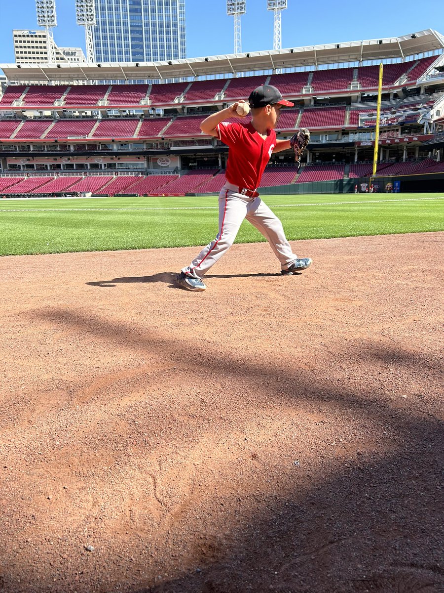What better way to wrap up the week then to spend the day at Great American Ballpark! Thanks to Graham Ashcraft for stopping by!
