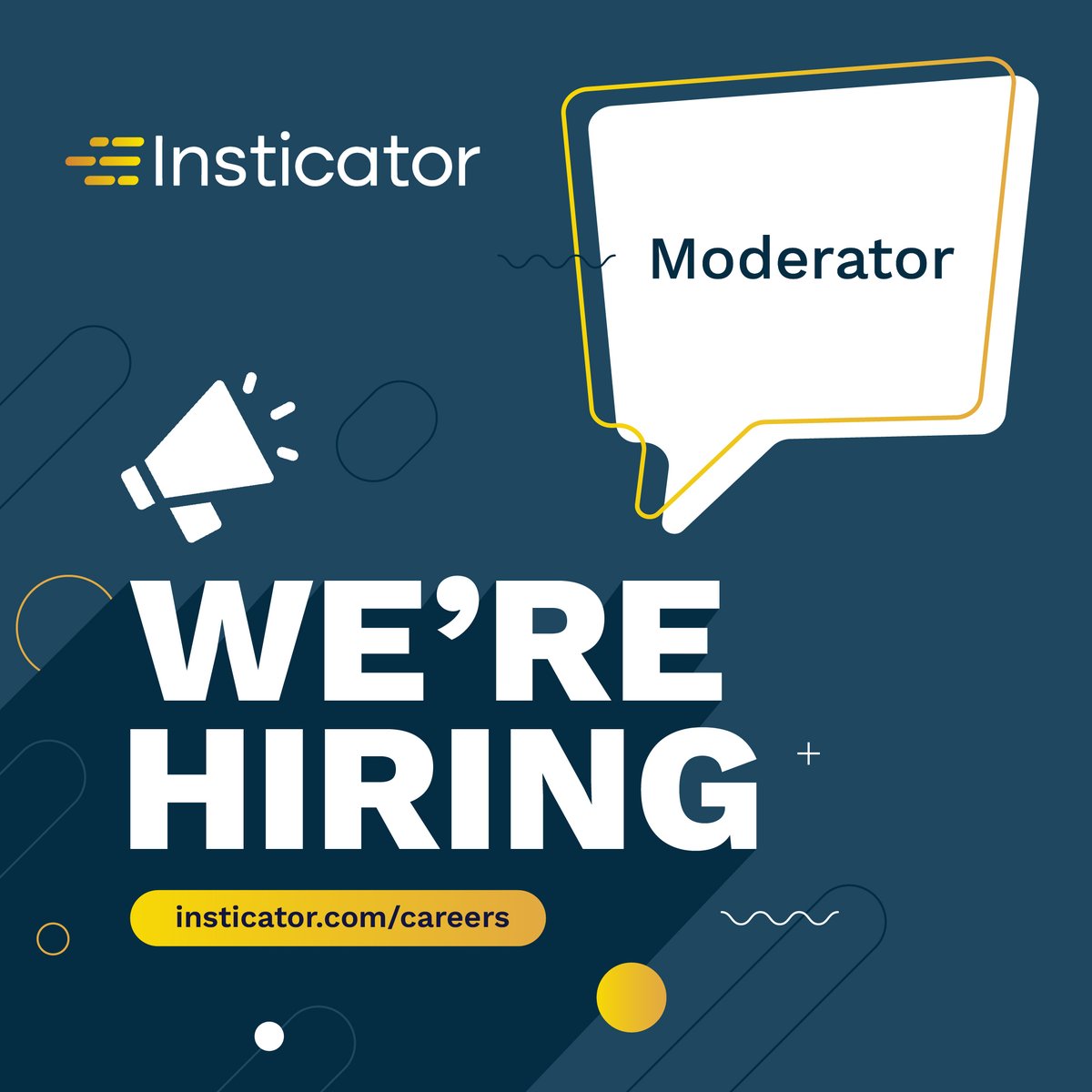 the_cool_co's tweet photo. #werehiring! Make your mark on a fast-growing company that’s changing the way publishers do business online.
Current Openings:
Content Moderator
https://t.co/S3xyml7KDb
#insticator #careeropportunity #jobseekers #nowhiring https://t.co/dYEY4p6z0t