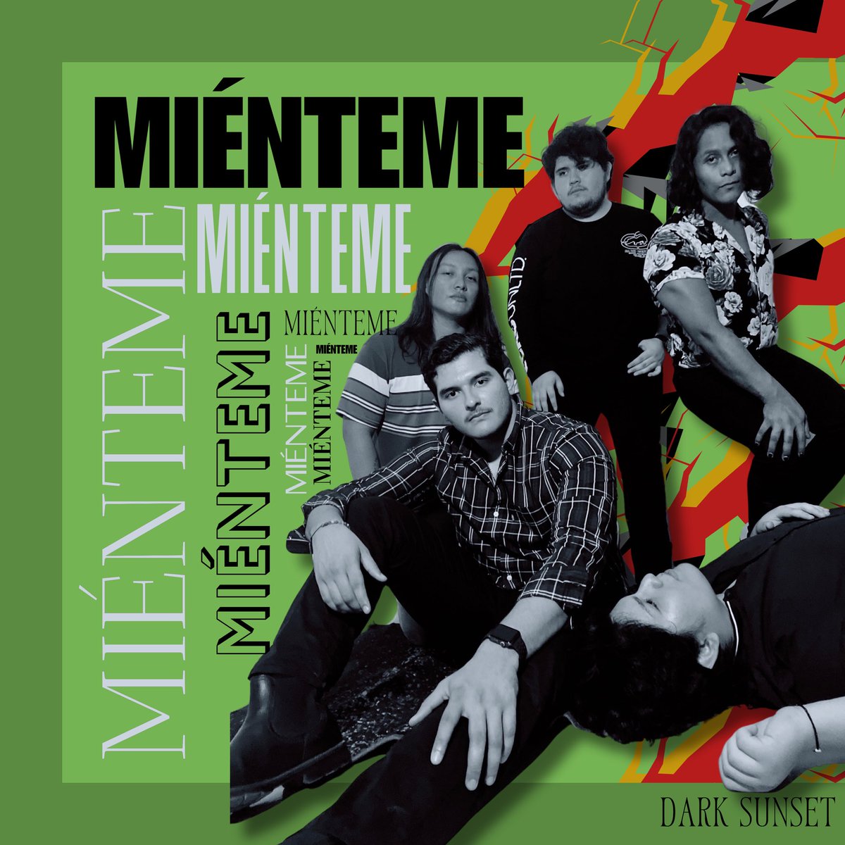 darksunset_mx's tweet photo. Los Dark Sunset tenemos noticias para ustedes… 

¡SEGUNDO SENCILLO EN PLATAFORMAS DIGITALES! ❤️‍🔥

Estamos muy emocionados de anunciar “MIÉNTEME” para todos ustedes, una rola potente con influencias del garage rock que te hará bailar y mover la cabeza! ⚡️

26 DE JULIO 12:00 PM ❤️‍🔥 https://t.co/d7kpPPtXGs