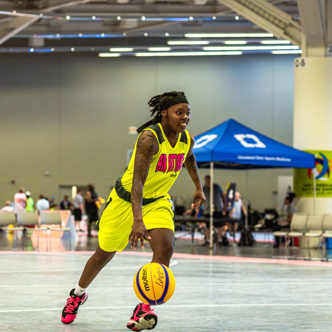 CLEmasters2024's tweet photo. Heat check! 🏀🔥

Basketball p/b @clevelandclinic #SportsMed has been a slam dunk at the @cleconventions

#ThisIsCLE #CLEMasters2024 #MastersTogether https://t.co/G6B2XsfU3q