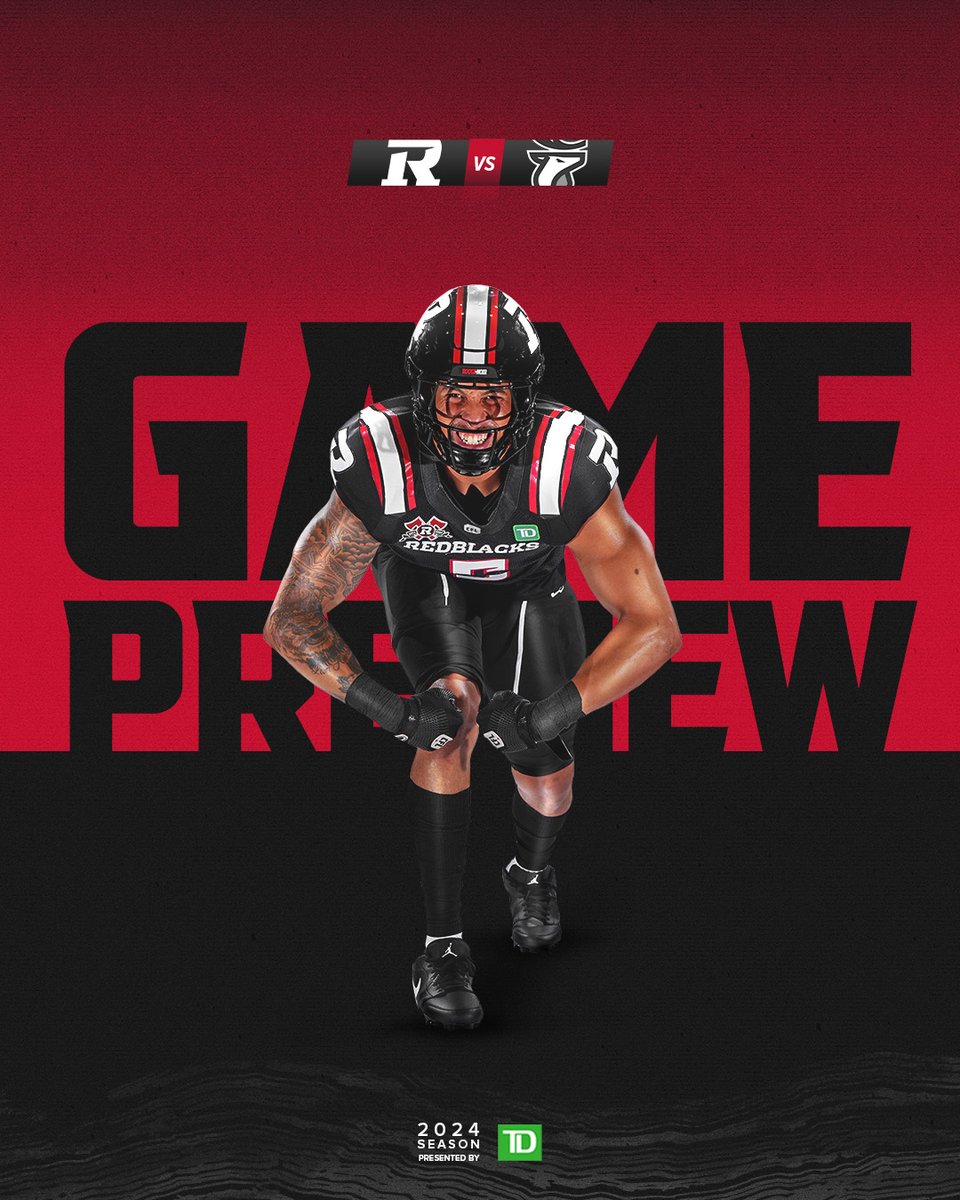 📝 REDBLACKS Get Rematch With Elks On Home Field

Kick-Off | 7PM <a href="/TD_Place/">TD Place</a> 

#ALLIN | <a href="/CFL/">CFL</a>