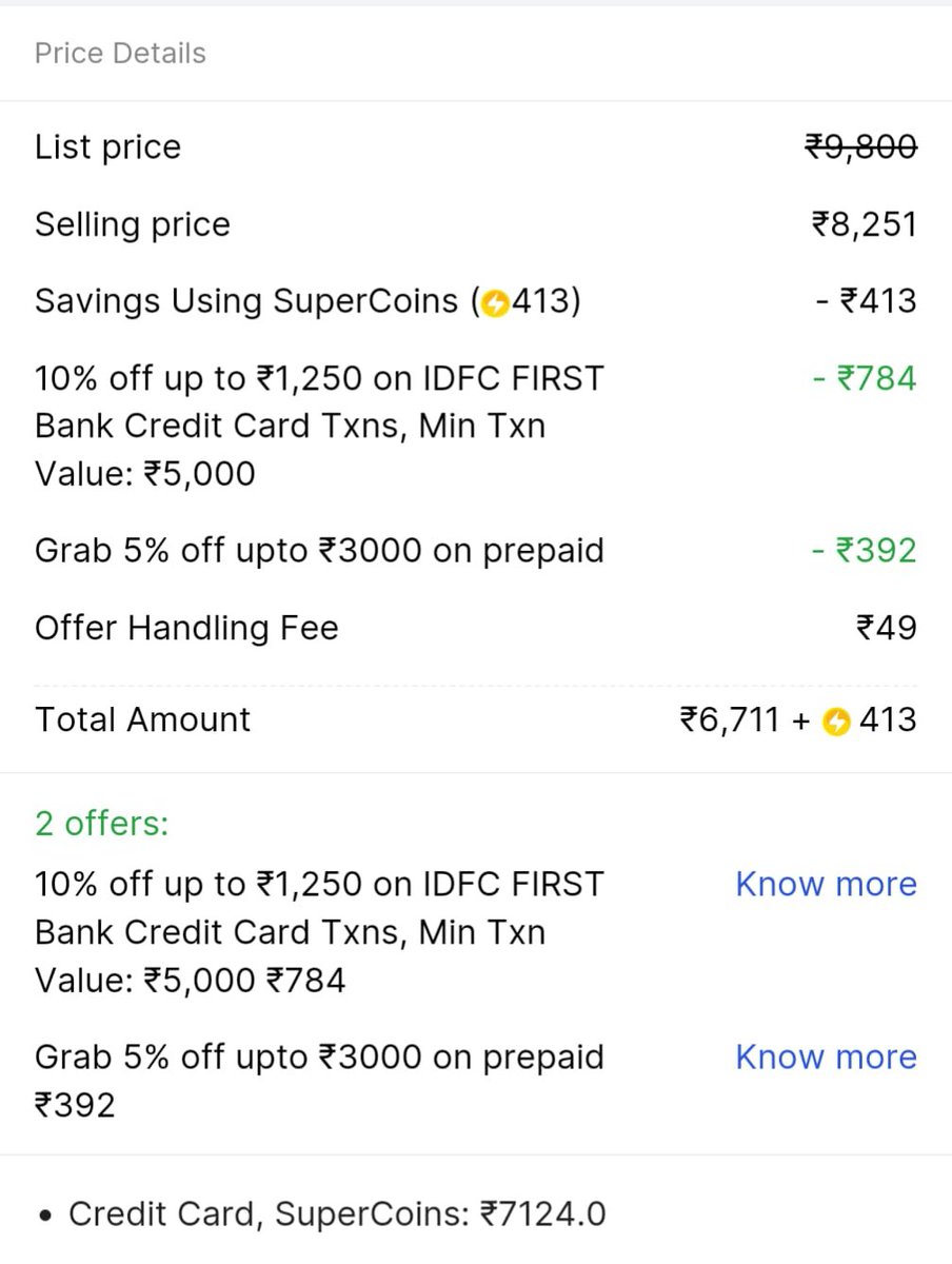 ccg33k's tweet photo. 20% discount  on #gold !! 10% IDFC + 5% Prepaid + 5% SuperCoins 

#goldloot at 6.7k per gm + 3% CV miles + ticket milestone reward (~4%).

Product link : https://t.co/CVxX4zftmS

cc: IDFC Vistara

#TripleDip #ccgeek #creditcards https://t.co/NWW0r9w6fy