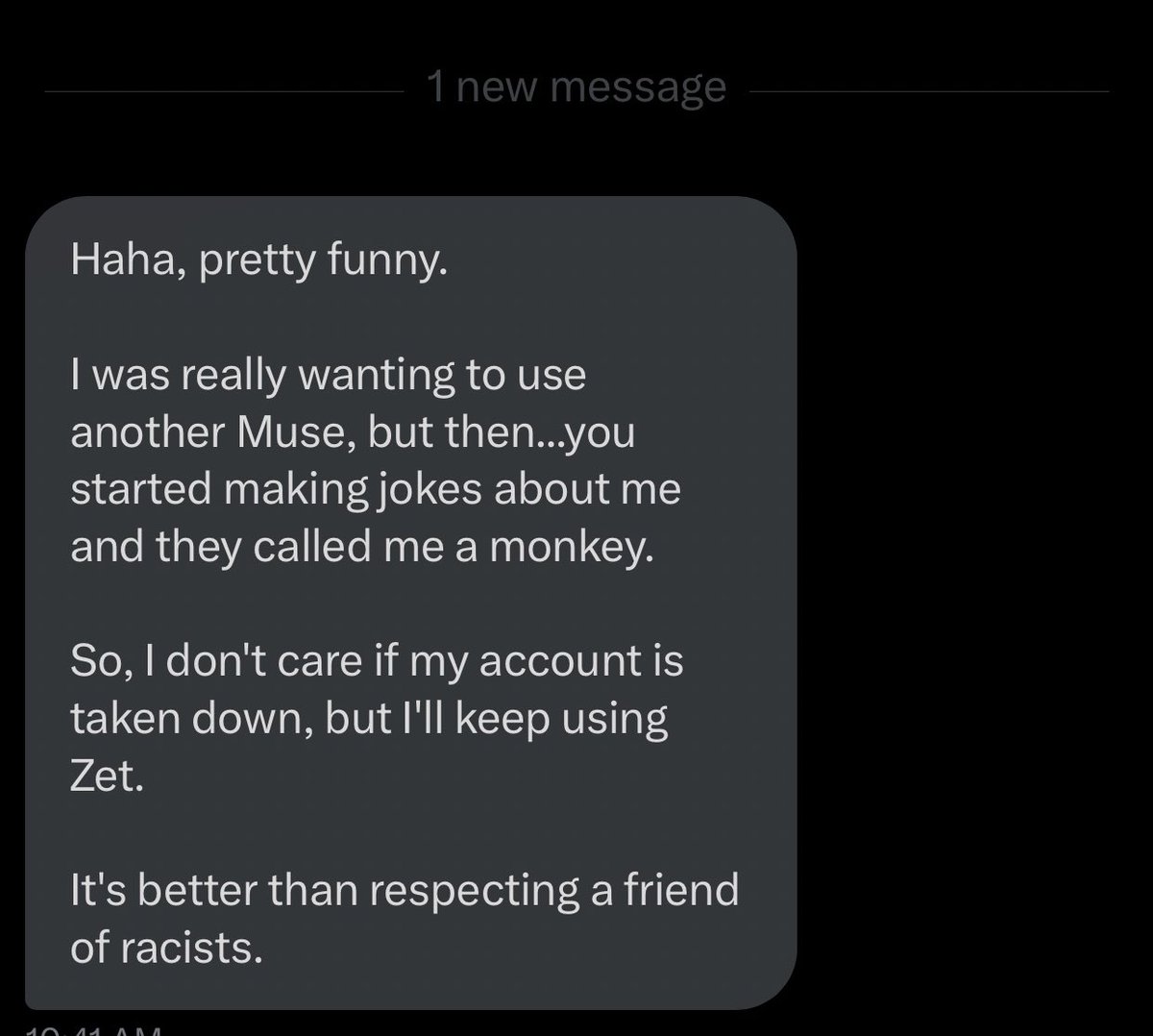 So apparently someone called him a monkey? Not cool at all, and I don’t remember telling anyone to do that nor attack them in the first place?