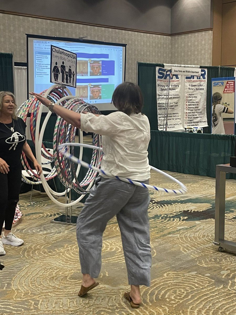 VikingsPE's tweet photo. We had a blast at this year‘s @TexAHPERD. @LISDWellness2 https://t.co/21AUV4BYOT