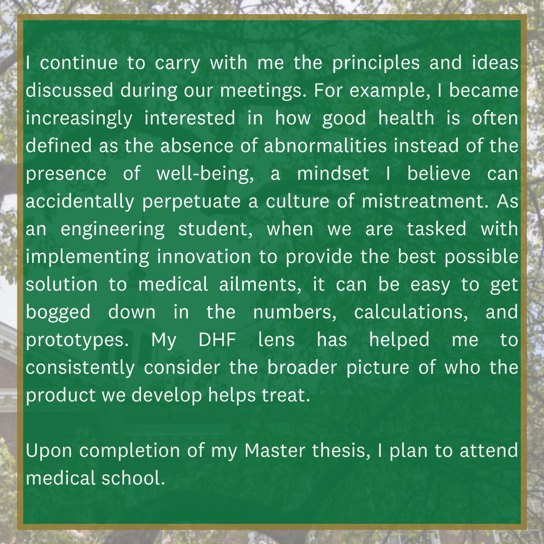 Gretchen is a Dartmouth Healthcare Foundations Society member &amp; Eichler Fellowship for Healthcare Leaders 22-23. Since graduating from Dartmouth, she has thoughtfully incorporated skills from DHF prof. dev opps into her continued ed.
#DartmouthFoundations