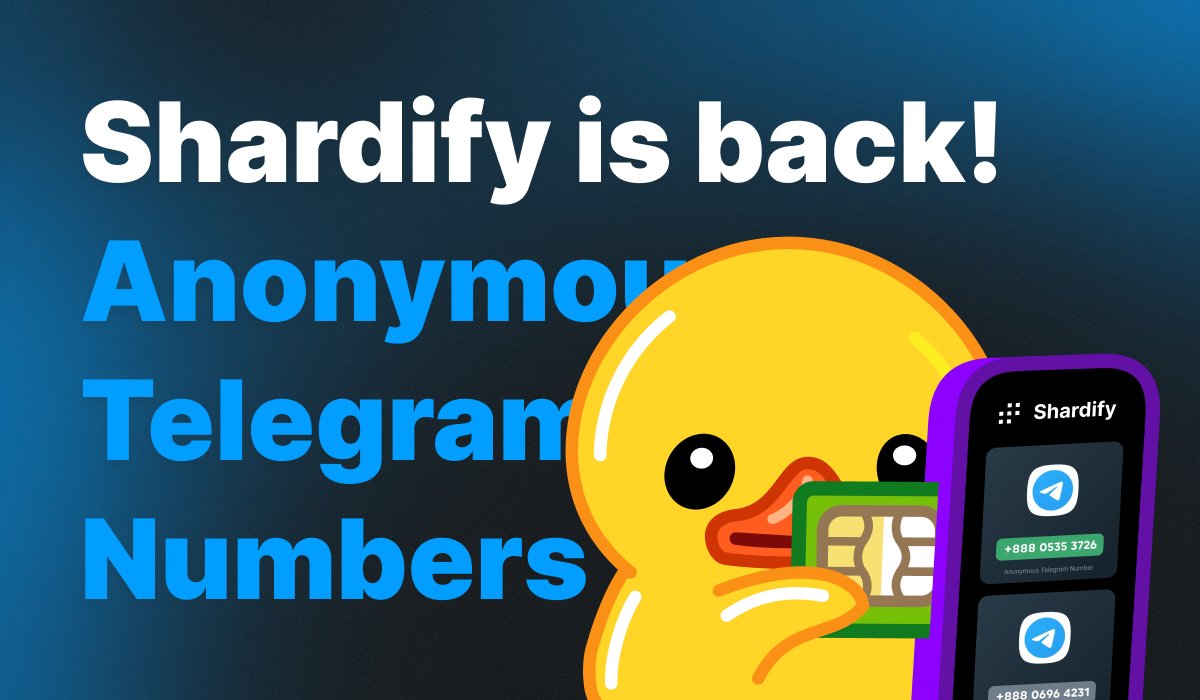 Shardify tweet media
