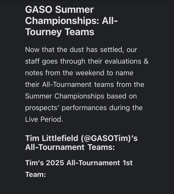 Finley_Montoya's tweet photo. Thank you @GASOTim for including me in your All-Tournament 1st Team from this past weekends GASO Summer Championships! @SAHoopsElite @BrandeisHoops @CoachAamir @CoachJIbarra https://t.co/cdqxcnQHVc