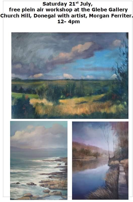 Im back at the Glebe Gallery this Saturday for a plein air workshop. Bring rain-gear and insect repellent!      #donegal #donegaltourism #paintings #ireland #wildatlanticwaydonegal