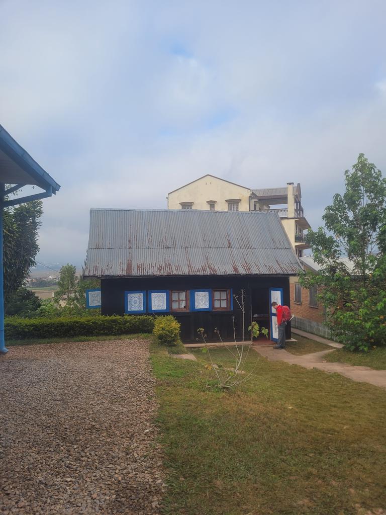MisWorldChall's tweet photo. Quick update. The roads in the Big M are as bad if not worse than we thought. After our last post we travelled 124 miles to stay as guests of a church in Ambositra. We saw some amazing sights en route.( Photo of the boys' dorm). The journey took 10 hours 30mins😫😱 #iliketomoveit https://t.co/oB4xvqqKTp