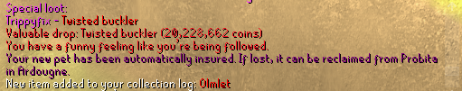 TrippyfixED's tweet photo. It fucking HAPPENED!! Olmlet pet! (iv got the transmog dust :D ) https://t.co/Pb2gpqji4T