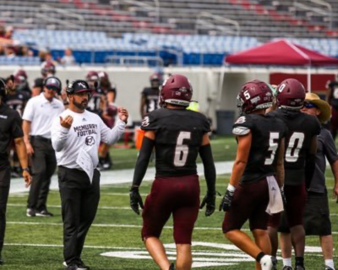 #AGTG After a great camp and a great conversation with <a href="/CoachNealMcM/">JORDAN NEAL</a>. I’m blessed to receive my first offer from Mcmurray University❗️❗️
<a href="/Tolleson20/">Coach Tolly 2⃣0⃣🇺🇸</a> <a href="/CoachReynolds23/">Scott Reynolds</a> <a href="/CoachJRWilliams/">Lawrence Williams</a> <a href="/CoachDT_TFB/">DT</a> <a href="/McMURRYFOOTBALL/">McMURRY FOOTBALL</a> <a href="/CoachMOOK8/">@EliteSport_U</a> <a href="/NDNFootball/">Waxahachie Football</a> <a href="/Braylon_Linnear/">Braylon Linnear</a>