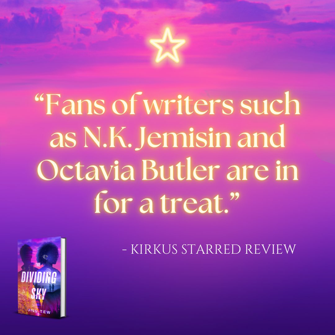 Jill Tew 🌌 THE DIVIDING SKY is in stores now!🌌 tweet media